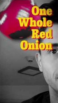 Tastebud Challenge Day 18: One Whole Red Onion