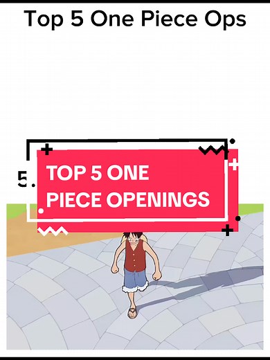 Top 5 One Piece Openings You Must Watch