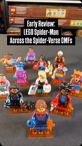 Early Review: LEGO Spider-Man: Across the Spider-Verse CMF Series #71050 Which of these minifigs are your personal favorite(s)? #lego #legoreview #spiderman #marvel #acrossthespiderverse #milesmorales #spidergwen #spiderman2099 #legocollectors #legocollector #legocollection | Minisuperheroestoday