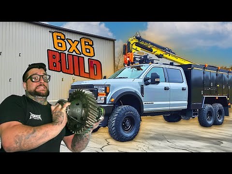 HOW TO BUILD A MONSTER 6X6! **Custom AXLES FIRST