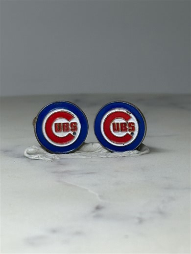 Vintage Chicago Cubs Logo Pin: Enamel Red Blue - MLB Sports Accessory - Etsy