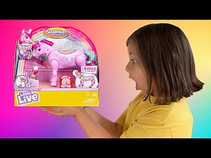 A Dancing UNICORN?! Unboxing Little Live Pets Sugardust!