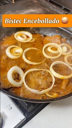 Steak smothered in onions 😍 #steak #steakrecipe
