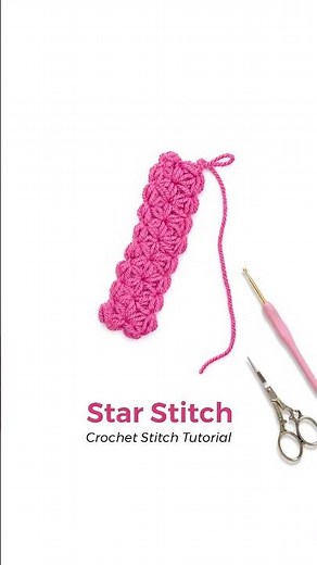 Learn the Beautiful Star Stitch ✨ | Full Tutorial on My Channel