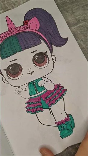 LOL Coloring Book Flip Through | Relaxing ASMR 💖