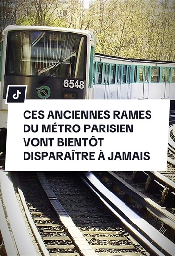 Ces anciennes rames mythiques du métro parisien vont bien disparaître du réseau francilien #iledefrance #ratp #sncf #paris #parisfrance #metro
