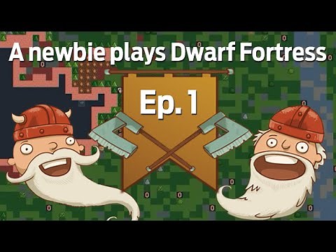 A newbie plays Dwarf Fortress 2014: Ep. 1