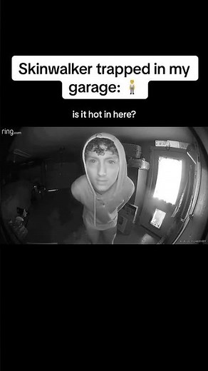 Skinwalker Stuck In My Garage😳