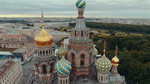 Russia's Imperial Majesty: Drone Views of St. Petersburg
