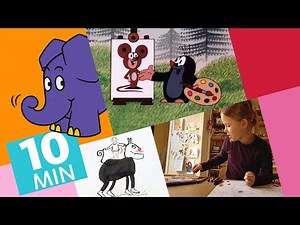 Hallo Elefant - Bilder malen & Der kleine Maulwurf und das Bild | Der Elefant | WDR
