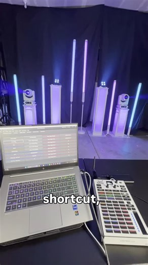 DJ Daryl Bennett | Utah on Instagram: "The SoundSwitch Shortcut not only includes 96 curated autoloops, but a lot of elegant static scenes for the chill moments of the evening. Best part is that there’s no bloat; no redundancy. Just functionality that you can use to help you quickly get setup and gig for your next DJ gig! Comment “link” to learn more #soundswitch #djlighting #bothlighting #djgear #chauvet #dmx #wolfmix #weddingdjsetup"