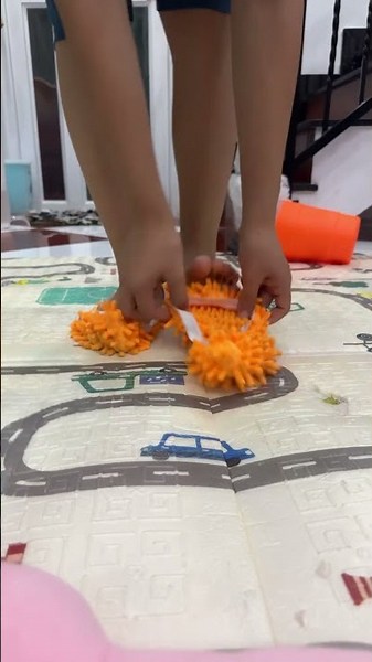 🔔Microfiber Mop Shoes for Floor Cleaning – Clean While You Walk 👟🧹 #3228
