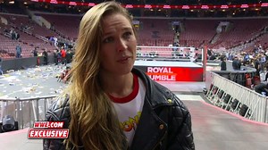 660K views · 10K reactions | EXCLUSIVE: Ronda Rousey offers her candid thoughts just moments after shocking the WWE Universe at Royal Rumble! | WWE | Facebook