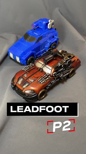 LEADFOOT P2: A Detailed Review of a Transformers Custom Toy