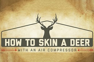 How to Skin a Deer with an Air Compressor, Explained in Infographic Form
