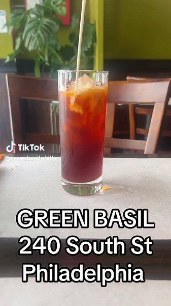 Authentic Thai Tea and Cuisine at Green Basil