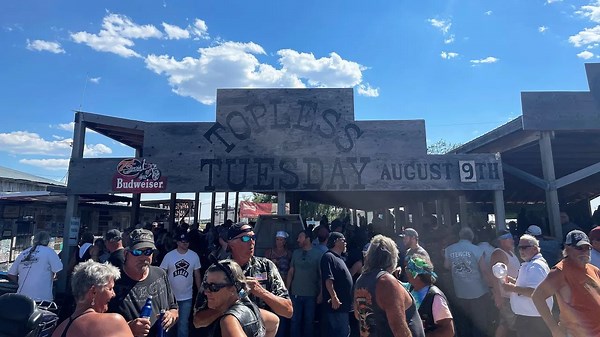Sturgis 2022 | Day 5 | Topless Tuesday - YTboob