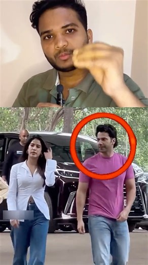Janhvi Kapoor Spotted At Shooting Set With #varundhawan