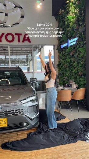 Gracias 2026: Salmo 20:4 y mi agradecimiento por el Toyota Corolla Cross