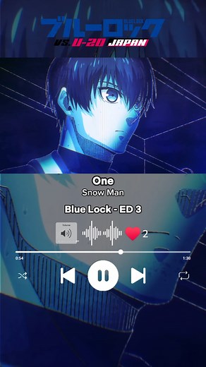 Blue Lock Ending 3 by Snow Man | Anime Music Video