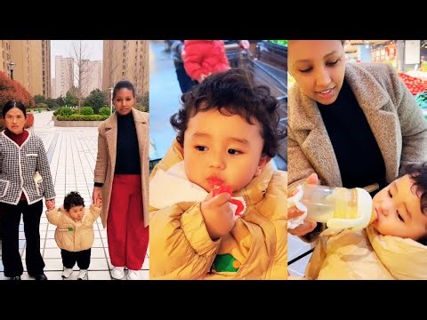 Wow! This is the cutest Chinese-African mixed-race baby! 🧡