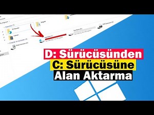 Transfer Space from D: Drive to C: Drive | Windows Disk Extending!