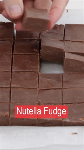 FUDGE WEEK: 3 Ingredient Nutella Fudge | In The Kitchen With Matt