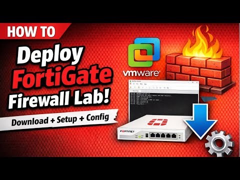 How to Set Up and Configure a Fortigate Firewall VM in VMware Workstation
