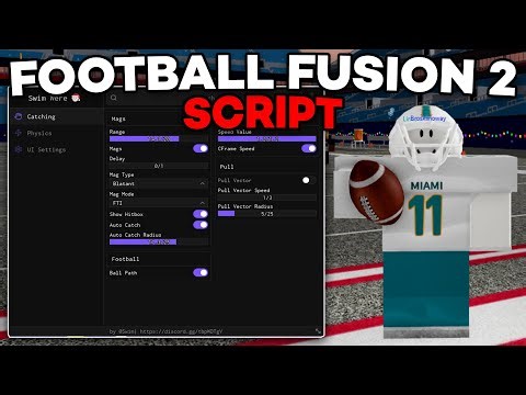 [FREE] Football Fusion 2 Script | QB Aimbot, Walk Speed, Mags, Pull Vector | PC & MOBILE