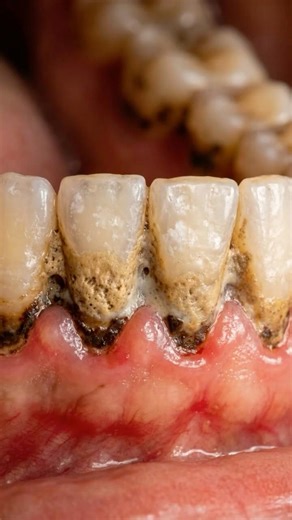 When Plaque Becomes Concrete | Extreme Tartar Removal & Full Mouth Detox #shorts