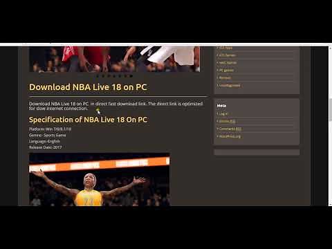 Download NBA Live 18 on PC