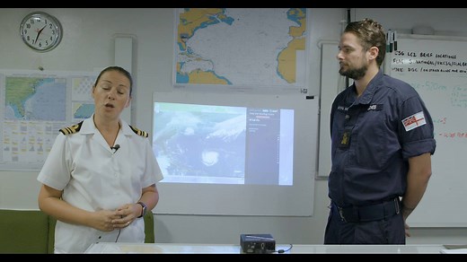 59K views · 636 reactions | Although HMS Queen Elizabeth is the most technologically advanced warship ever built for the Royal Navy, mother nature still has some control... While the ship is in Florida, meteorologist PO James Jones is keeping a close eye on Hurricane Florence. https://www.royalnavy.mod.uk/queenelizabeth | Royal Navy | Facebook