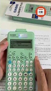 Cách tính thống kê ghép nhóm bằng Casio 880 Plus #cgrvd