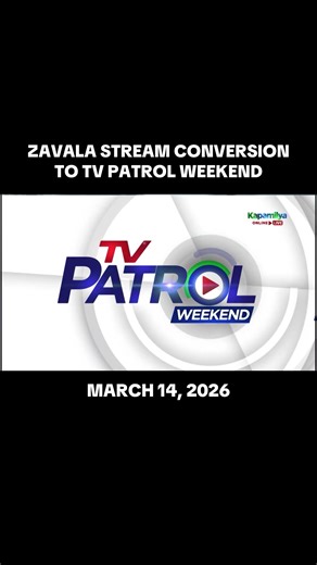 [MOCK]: ZAVALA STREAM CONVERSION TO TV PATROL WEEKEND #fyp #tvpatrolweekend #zavalahimself #abscbnkapamilya #xyzbca