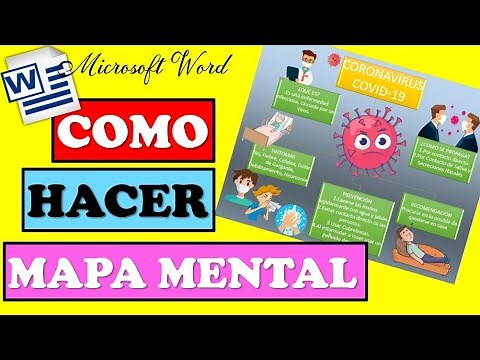 COMO HACER UN MAPA MENTAL CON WORD ✅ EN 5 MINUTOS✨
