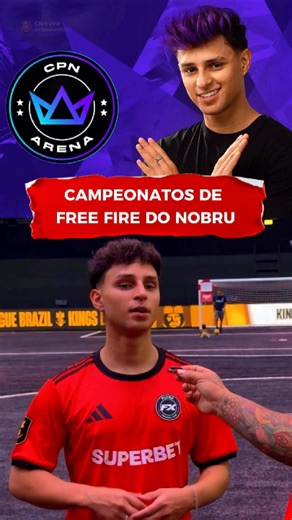CAMPEONATO DE FREE FIRE DO NOBRU #nobru #freefire #shorts