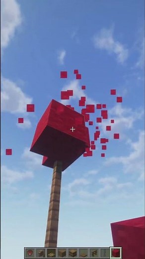 Building a flag in Minecraft #minecraft #shorts