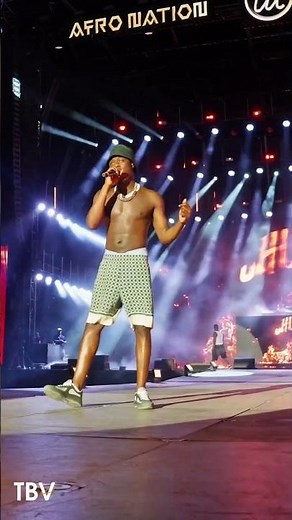 J Hus Performs 'Friendly' Live | AfroNation 2025🔥‼️