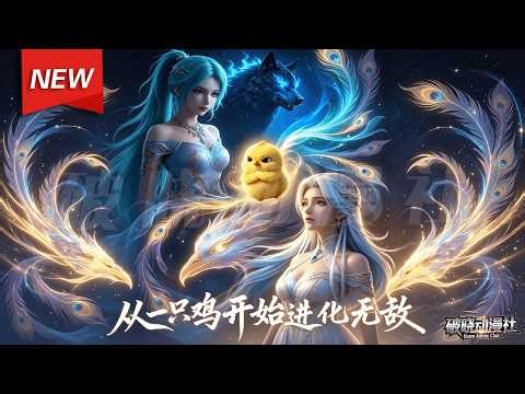 MULTISUB📢新番上线《从一只鸡开始进化无敌》第1~80集丨穿越成被校花抛弃的废柴小鸡，觉醒神凰吞噬系统，携手SSS级御兽师横扫天下！#漫剧 #破晓动漫社