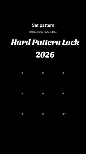 Mastering the Hard Pattern Lock of 2026