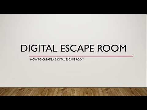 Making A Digital Escape Room