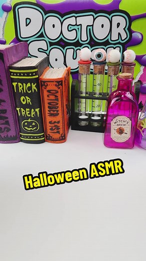 This has the BEST asmr sounds of any squishy I’ve ever made. Skull and bones glow in the dark halloween squishy #asmr