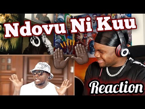 NDOVU NI KUU OFFICIAL VIDEO - KRISPAH X KHALIGRAPH JONES X BOUTROSS |REACTION