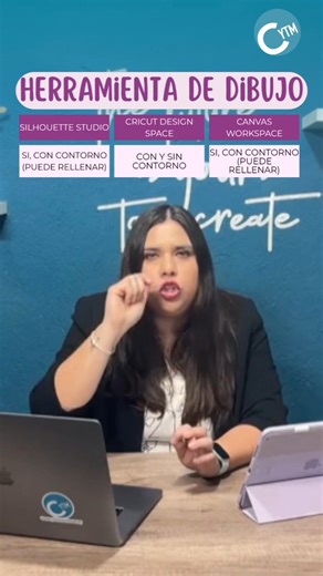 Te explico cuál software usar, sus diferencias, y cómo aprovecharlos al máximo ✨ 💻 Aprende a diseñar sin frustrarte y empieza a crear 🎨✂️ Recuerda que contamos con clases en línea y presenciales donde te enseñamos a usar cada una de éstas maquinas y sus programas. 📲 Escríbenos al WhatsApp si tienes dudas: 81 1983 1428 #CYTM #SilhouetteStudio #CricutDesignSpace #CanvasWorkspace #Plotters #DiseñoDigital #MakersMexico #Crafting | Cursos y Tutoriales Monterrey