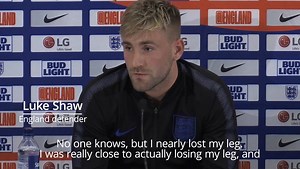 Luke Shaw: I was close to losing my leg