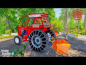 UTB 650 + SAPA TROLIU - LA PADURE / FARMING SIMULATOR 22