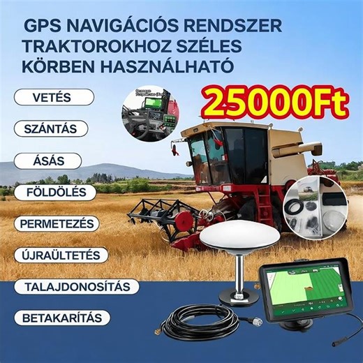 GPS traktor navigátor