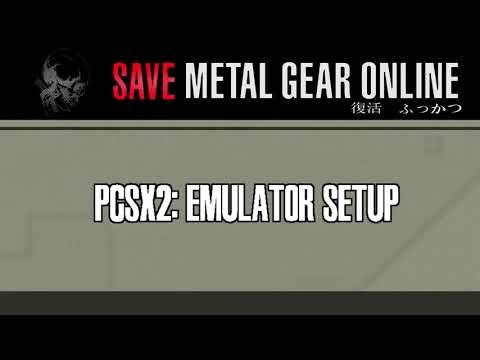 Metal Gear Online 1 - PCSX2 QT: Emulator Setup