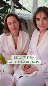 In our Mother-Daughter skincare routine, some essentials are shared and others are unique to us. This Mother’s Day, treat her to some essentials while enjoying 20% off of orders over $100 🎁 Shop the sale and find the perfect gift for her at tataharperskincare.com 💚👩‍👧 | Tata Harper Skincare