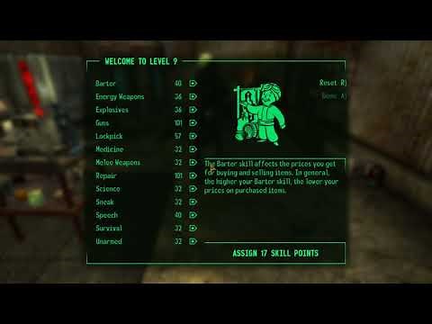 Fallout Newvegas: Limitless stats v1.11 w/VUI+